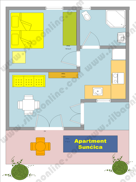Apartment Suncica
