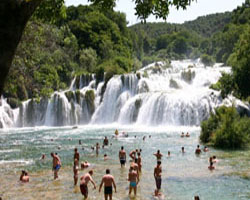 National Park Krka Waterfalls