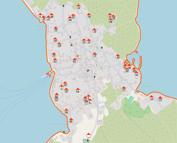 Silba map